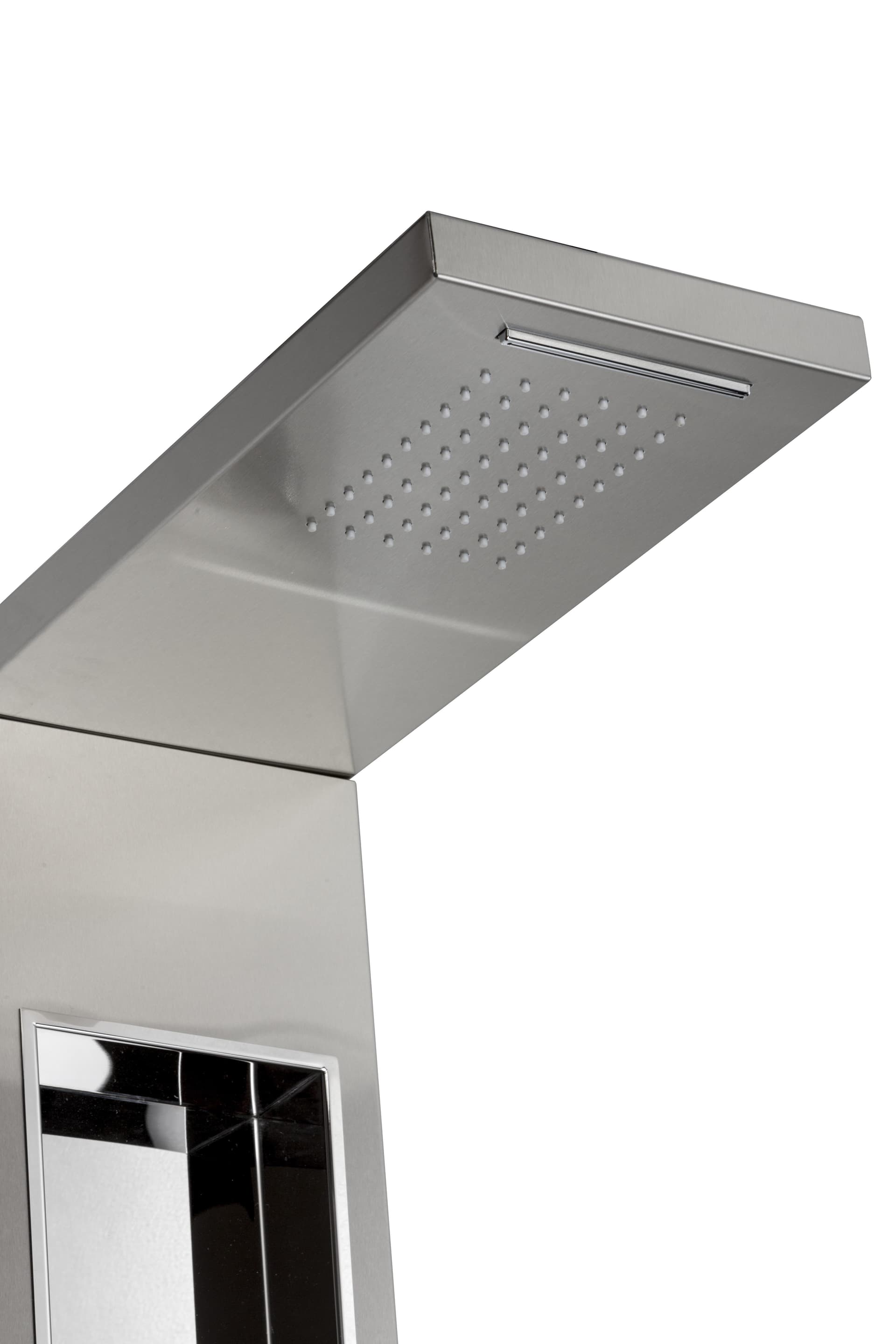 Pannello Doccia Idromassaggio in Acciaio Inox Spazzolato CITY PLUS in Docce fisse Mondialshop - Parabiago, commercioVirtuoso.it