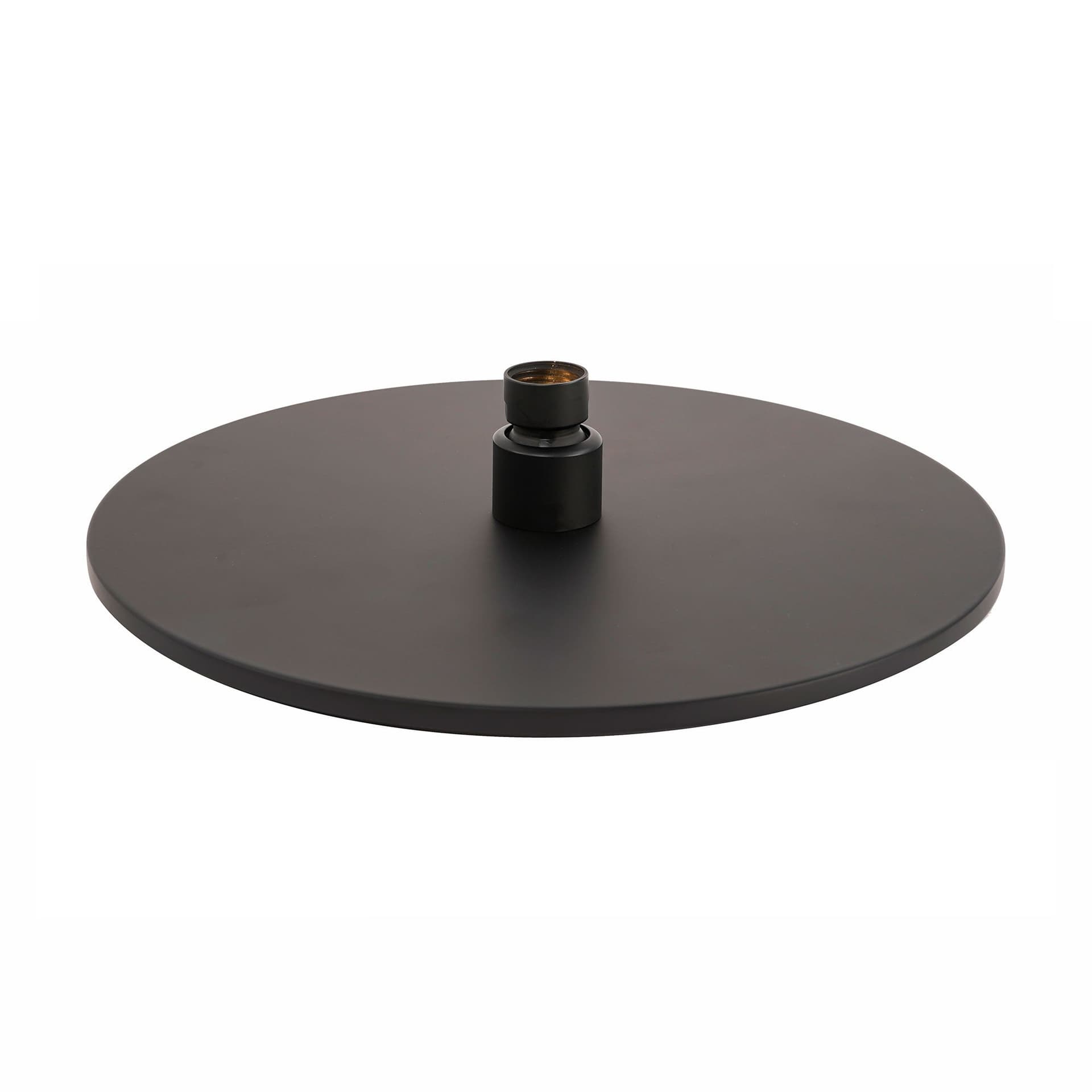 Soffione per Doccia Rotondo ø 20 in Acciaio Inox Nero Opaco SEVEN BLACK in Docce fisse Mondialshop - Parabiago, commercioVirtuoso.it