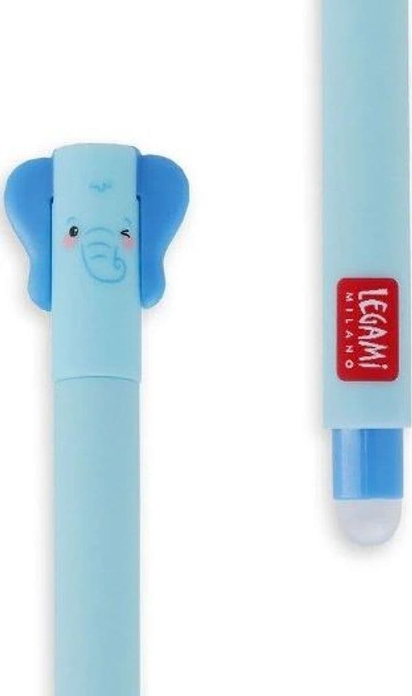 Legami, Penna Gel Cancellabile,Inchiostro Blu, Tema Elephant in Penne roller a inchiostro gel Cartospedia - Napoli, commercioVirtuoso.it