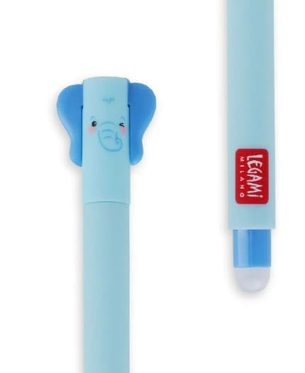 Legami, Penna Gel Cancellabile,Inchiostro Blu, Tema Elephant in Penne roller a inchiostro gel Cartospedia - Napoli, commercioVirtuoso.it