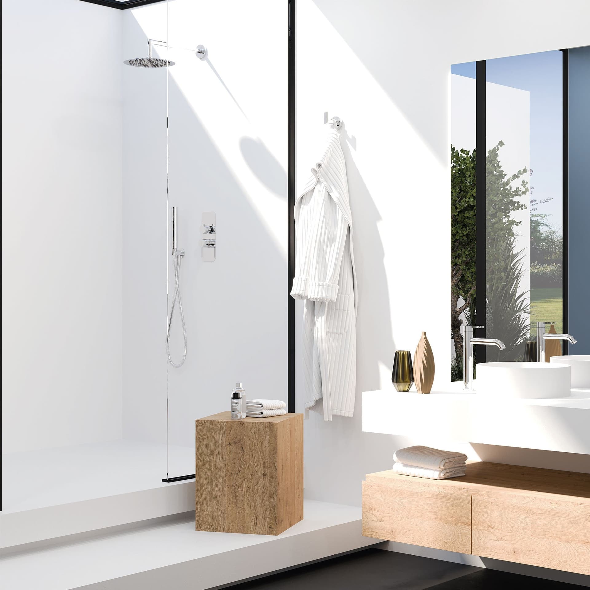 Kit doccia con miscelatore lavabo e bidet URBAN in Rubinetti per bidet Mondialshop - Parabiago, commercioVirtuoso.it