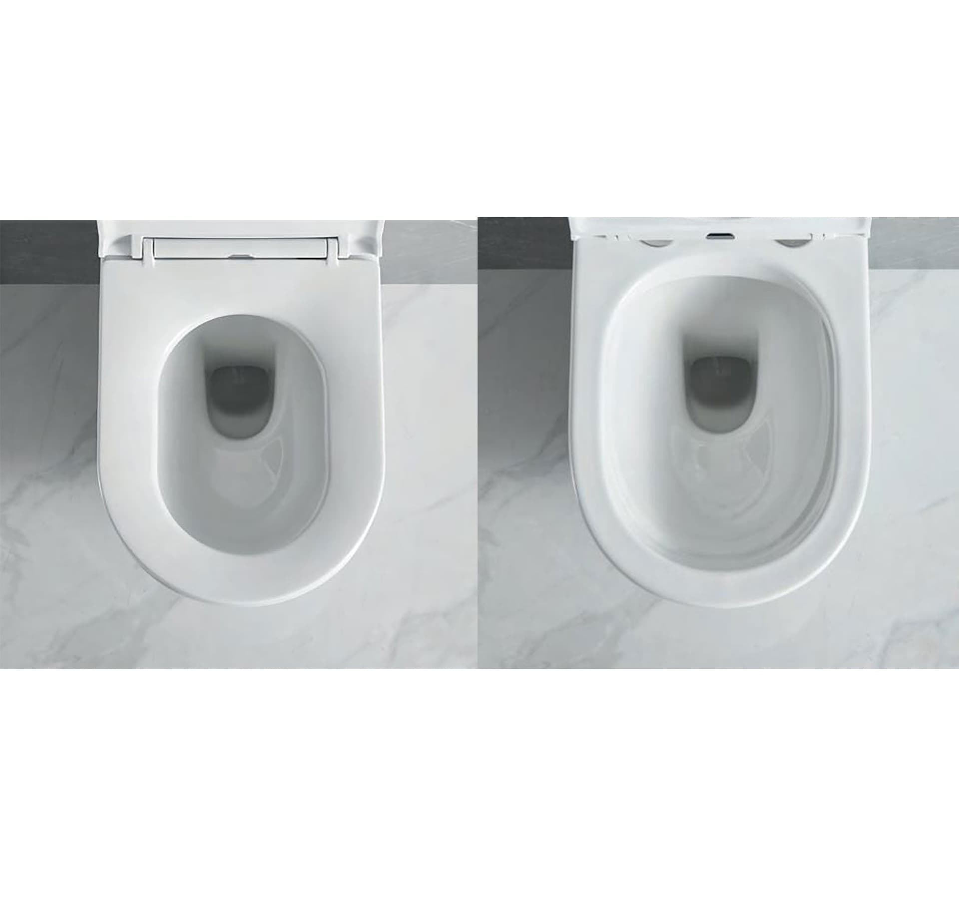Coppia Sanitari Sospesi bidet e wc ciclonico RIVER in Vasi WC Mondialshop - Parabiago, commercioVirtuoso.it