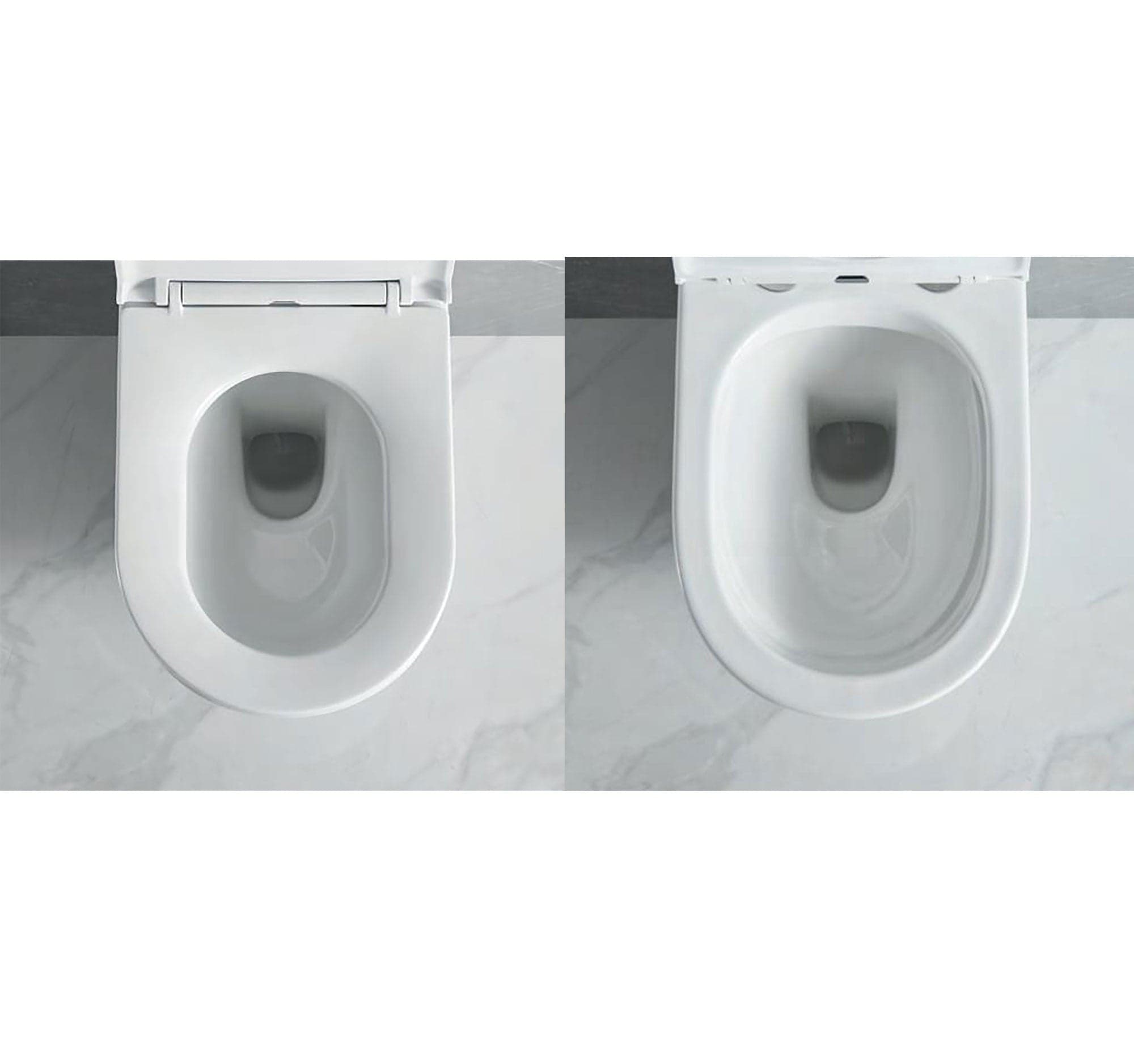 Coppia sanitari wc e bidet rimless scarico ciclonico MOON in Vasi WC Mondialshop - Parabiago, commercioVirtuoso.it