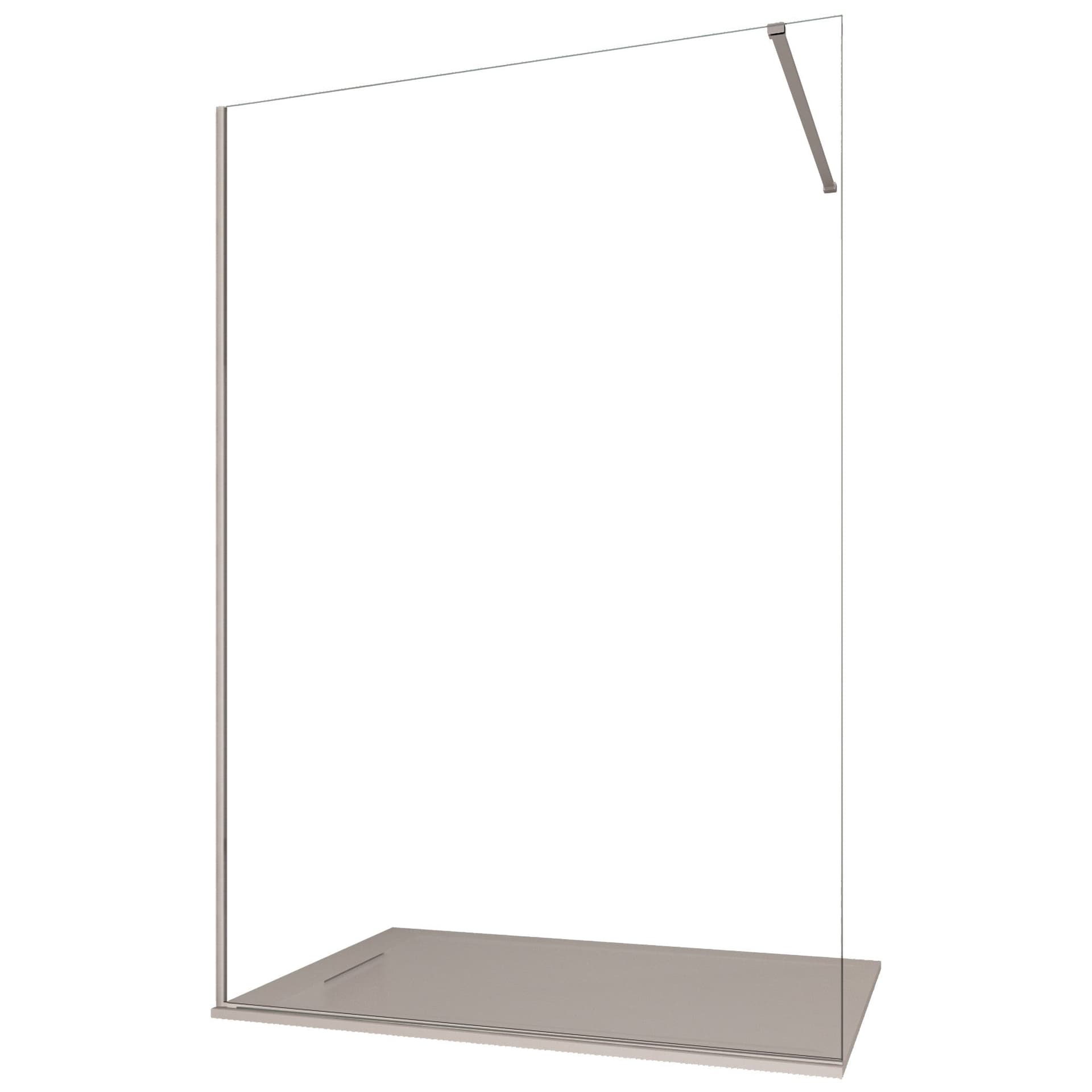Doccia walk-in 90cm anticalcare trasparente vetro 8mm H195cm ISIDE in Mobili a muro Mondialshop - Parabiago, commercioVirtuoso.it
