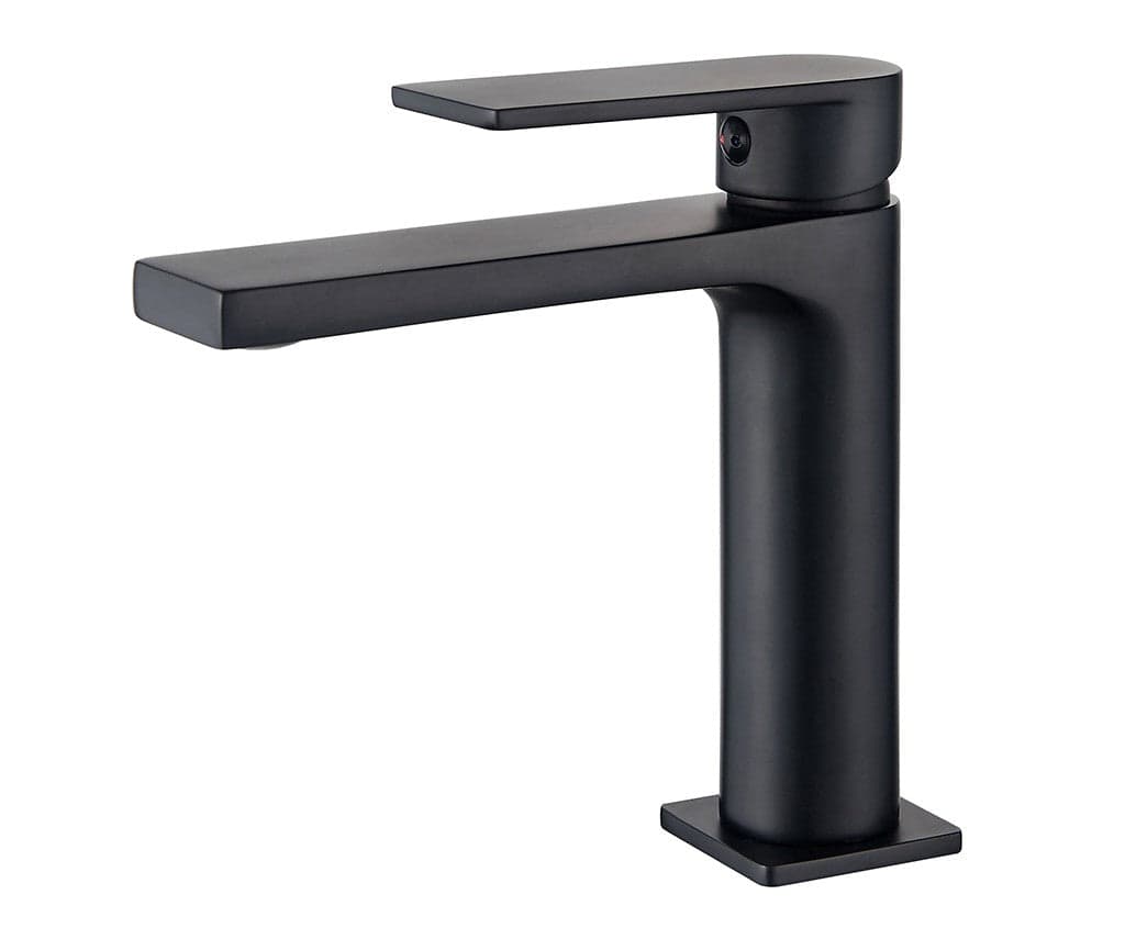 Miscelatore per lavabo nero opaco Alpha in Rubinetti per lavandini bagno Mondialshop - Parabiago, commercioVirtuoso.it