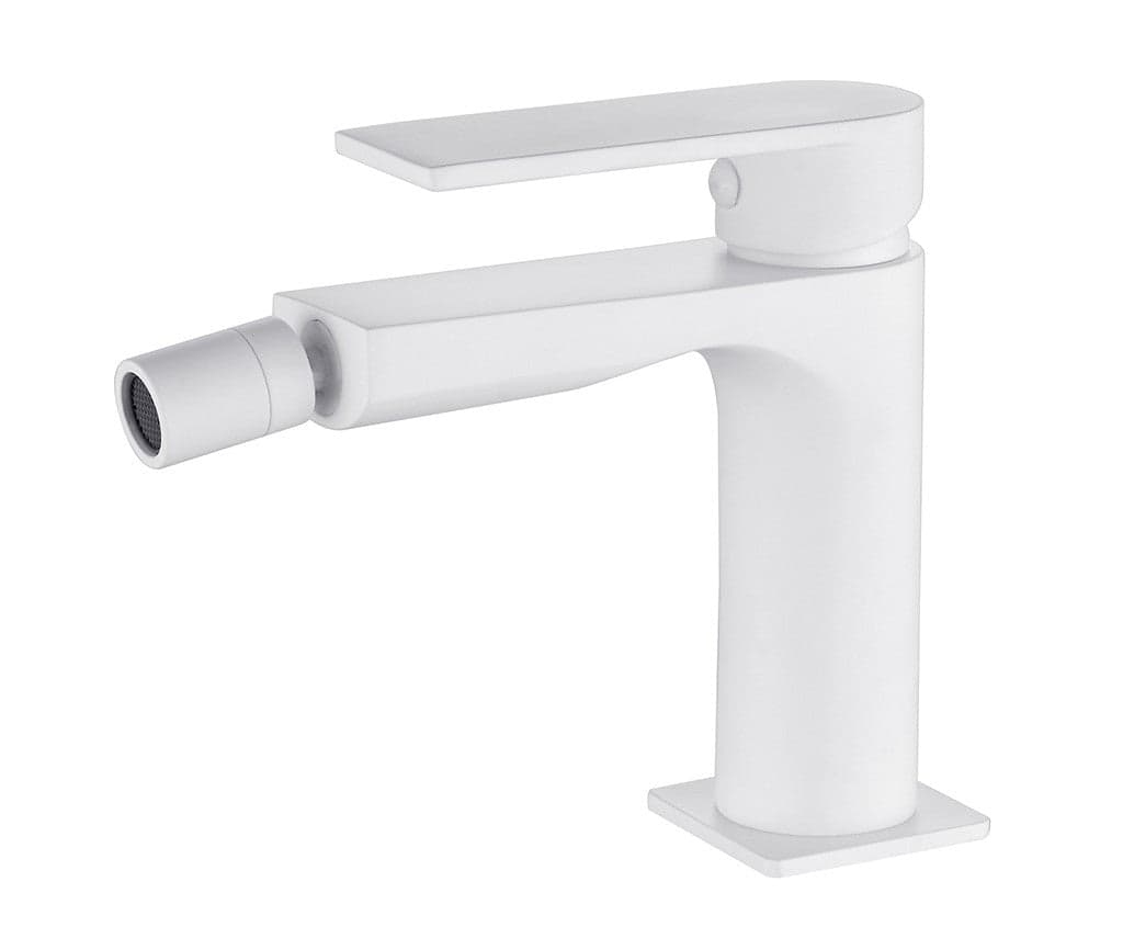 Miscelatore bidet bianco opaco Alpha