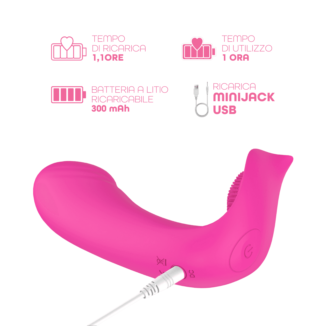 Vibratore Punto G Stimolatore Clitoride Chris 2in1 con App in Silicone Morbido in Massaggiatori elettrici per i piedi Do You Erotic - Napoli, commercioVirtuoso.it