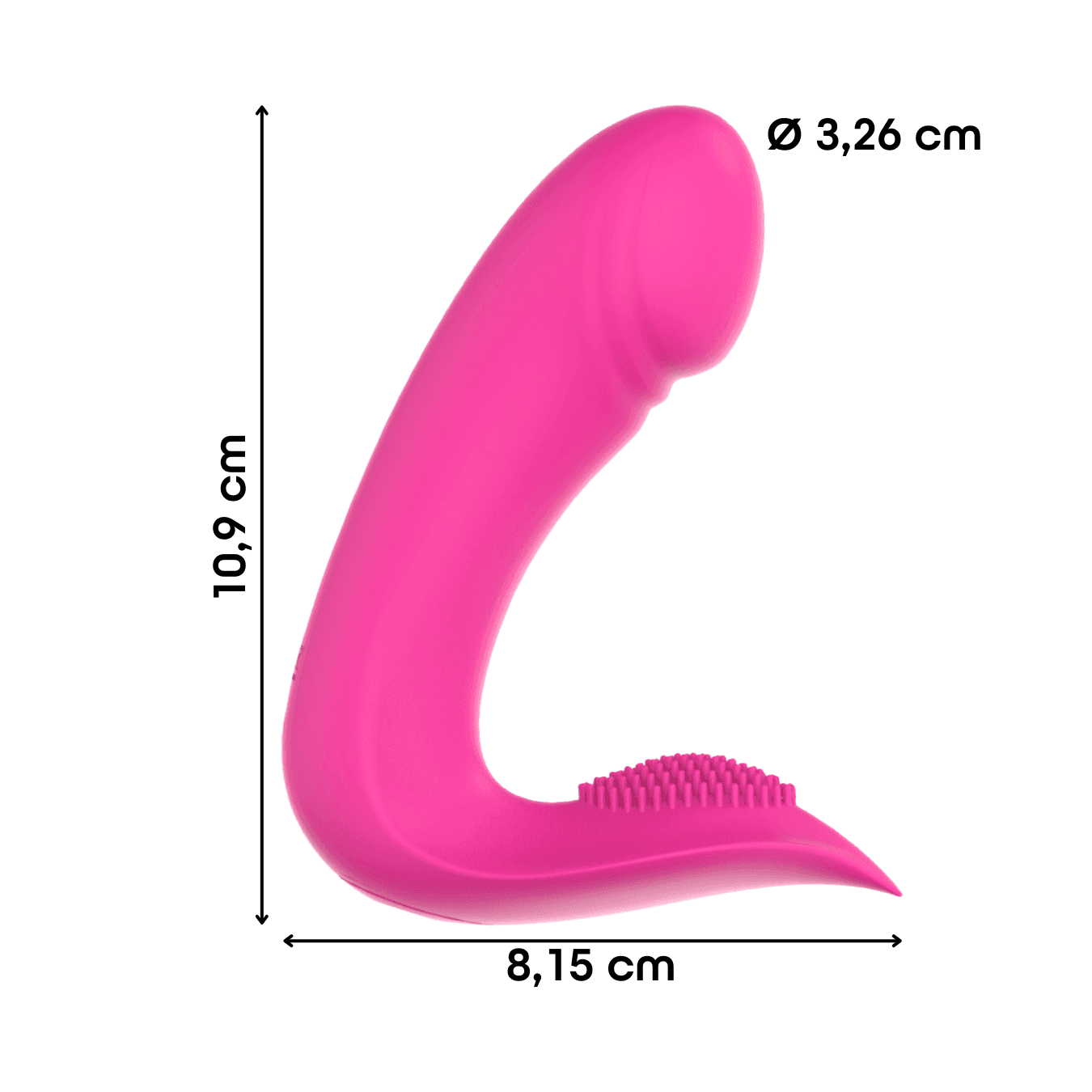 Vibratore Punto G Stimolatore Clitoride Chris 2in1 con App in Silicone Morbido in Massaggiatori elettrici per i piedi Do You Erotic - Napoli, commercioVirtuoso.it