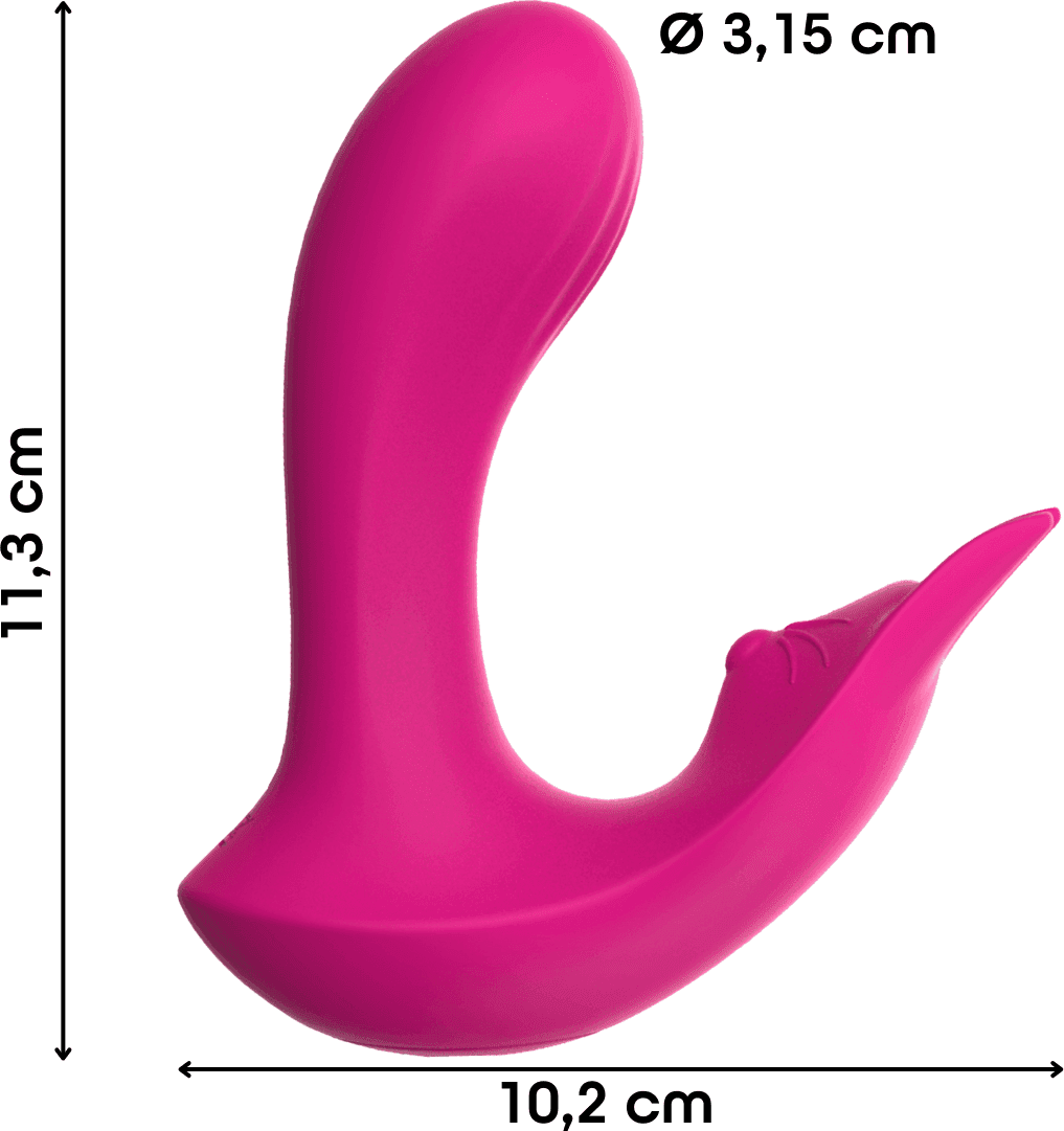 Vibratore Doppia Stimolazione Orina in Silicone 2in1 Punto G e Clitoride con App in Vibratori classici Do You Erotic - Napoli, commercioVirtuoso.it