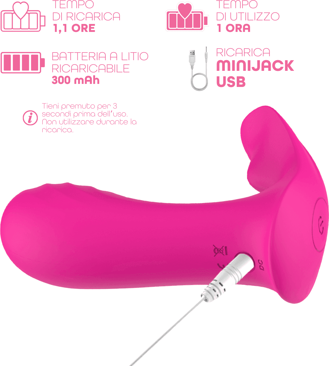 Vibratore Indossabile Punto G e Clitoride controllo con App 9 Vibrazioni Sex Toy in Vibratori per coppia Do You Erotic - Napoli, commercioVirtuoso.it