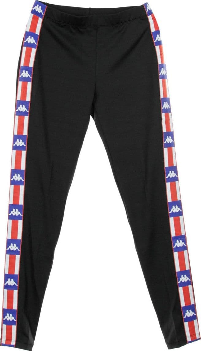 KAPPA Leggins Donna Authentic La Baward Black/blue da donna in Pantaloni sportivi Drestige - Casamassima, commercioVirtuoso.it