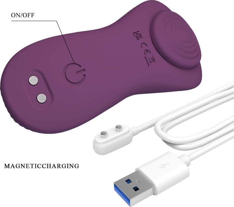 PRETTY LOVE - MANE LAY ON CLITORIDE MASSAGGIATORE 10 VIBRAZIONI TELECOMANDO VIOLA in Vibratori proiettile e ovuli vibranti Desideria Shop - Latina, commercioVirtuoso.it