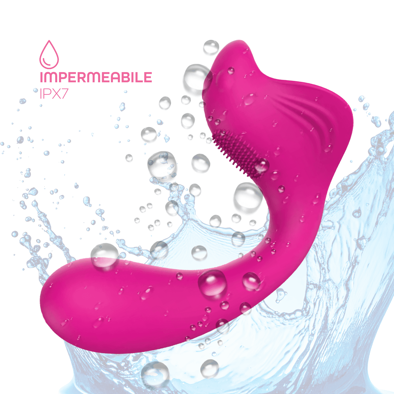 Vibratore a U clitoride e punto G con controllo tramite app in morbido silicone in Vibratori proiettile e ovuli vibranti Do You Erotic - Napoli, commercioVirtuoso.it