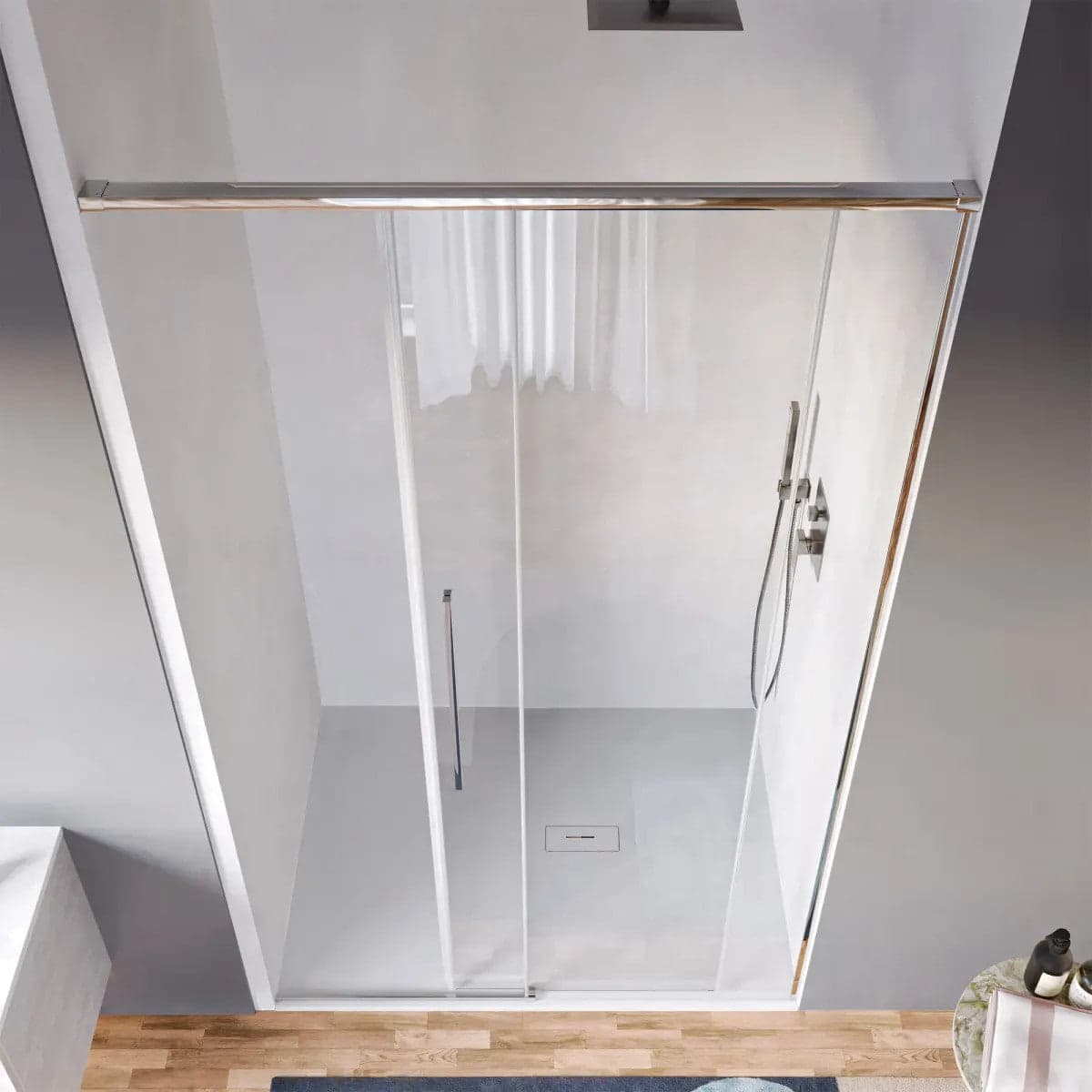Porta doccia soft close anticalcare 8mm h200 ZARA in Porte doccia Mondialshop - Parabiago, commercioVirtuoso.it