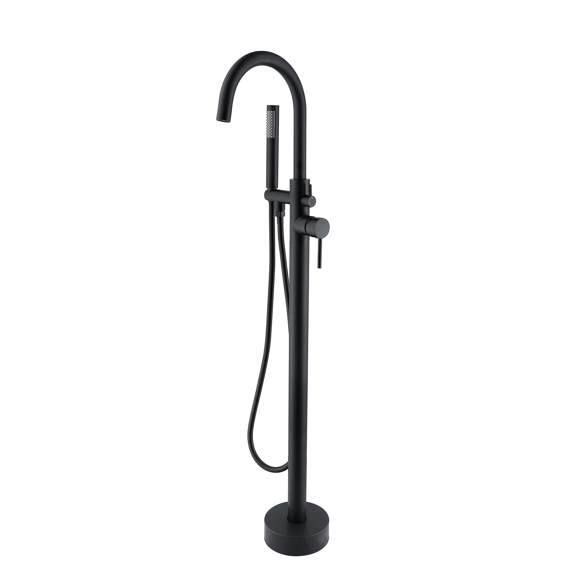 Miscelatore vasca freestanding neroTiffany
