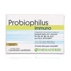 Probiophilus immuno 12bust in Lactobacillus Clubfarma - Melilli, commercioVirtuoso.it
