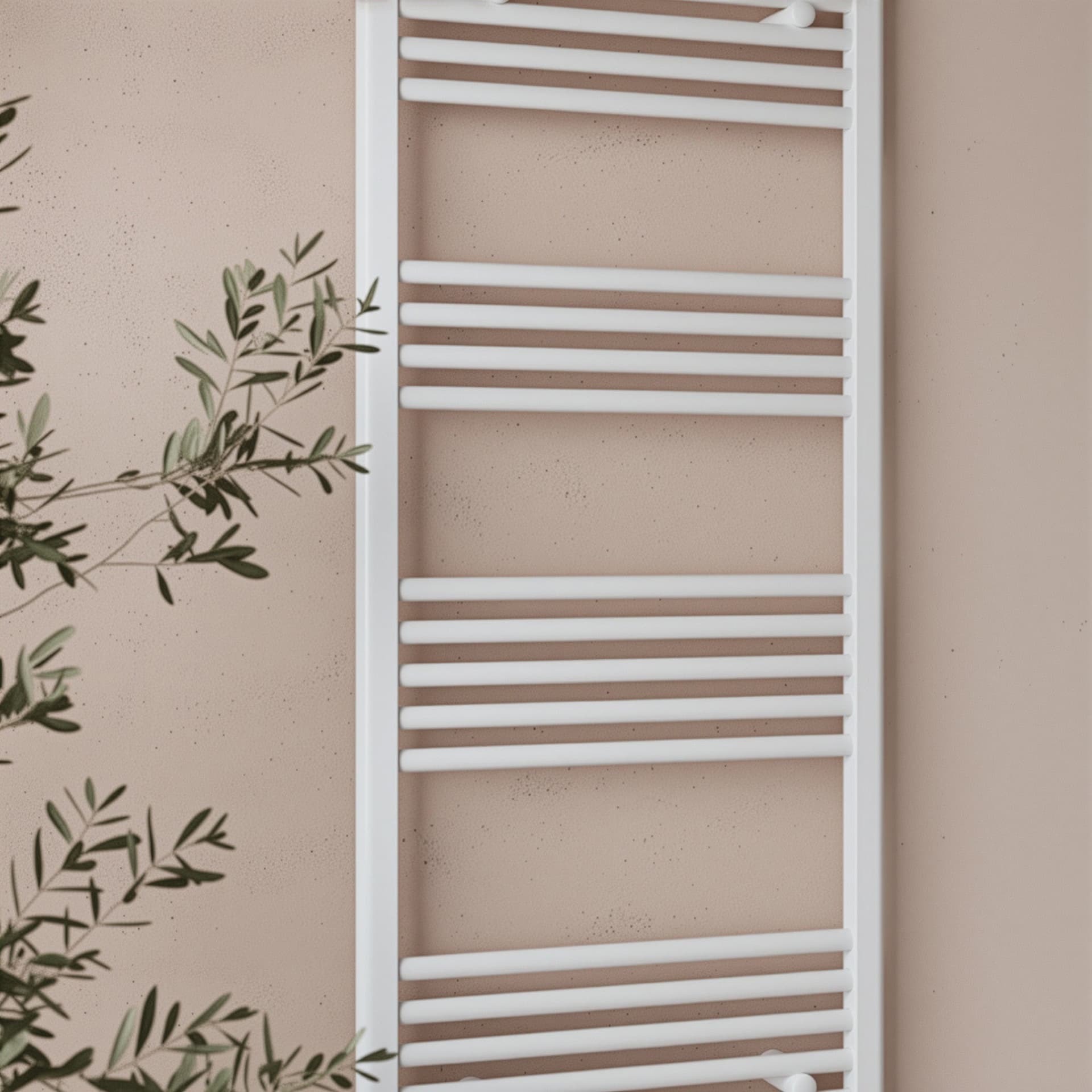 Scaldasalviette termoarredo 120x60 bianco interasse 55 cm IDRAULICO in Scalda asciugamani da parete Mondialshop - Parabiago, commercioVirtuoso.it