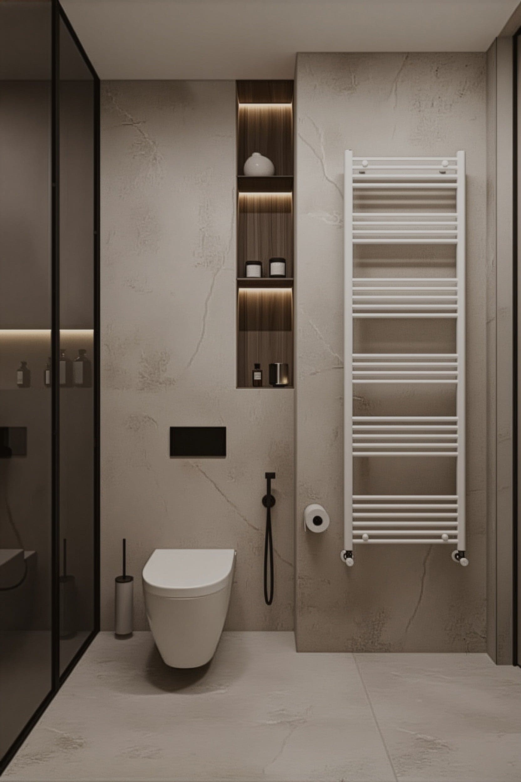 Scaldasalviette termoarredo 160x60 bianco interasse 55 cm IDRAULICO in Scalda asciugamani da parete Mondialshop - Parabiago, commercioVirtuoso.it