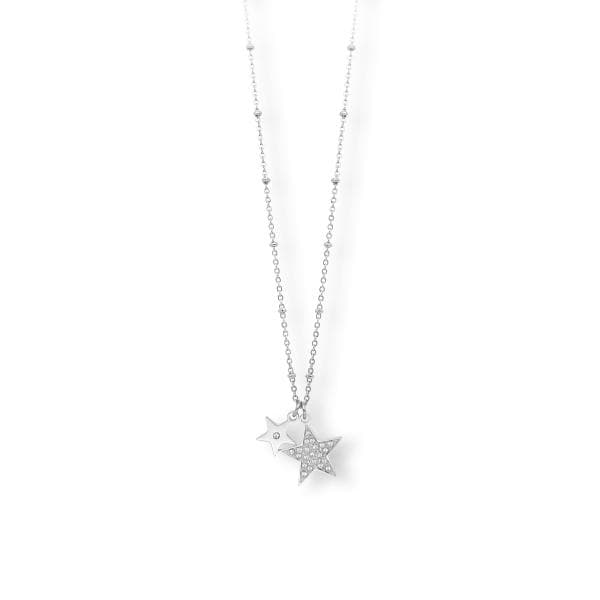 2JEWELS - GIROCOLLO IN ACCIAIO CON STELLE