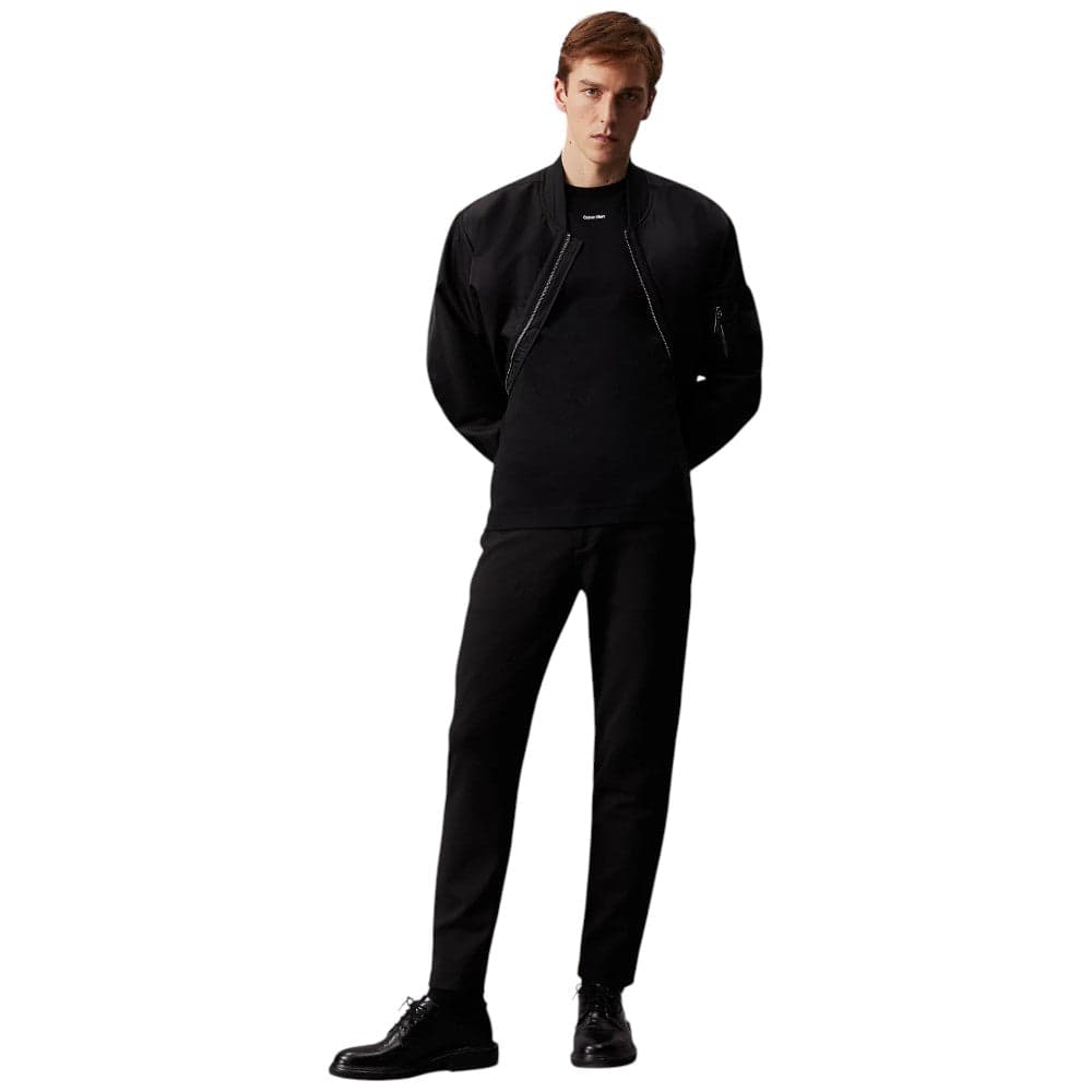 Calvin Klein t-shirt nera taglio relaxed K10K112487 T-shirt Calvin Klein