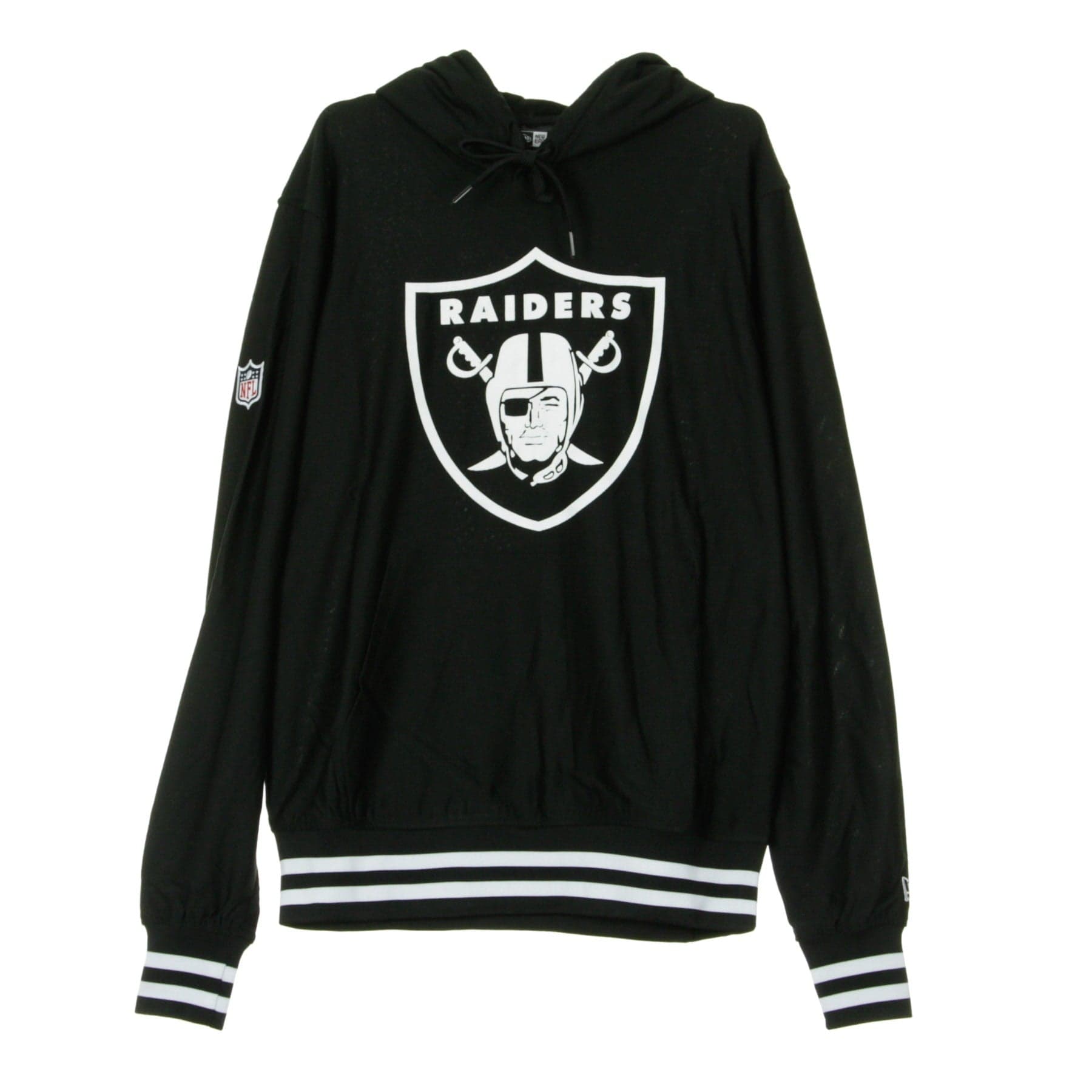 NEW ERA Felpa Leggera Cappuccio Uomo Dryera Hoody Oakrai Black/white