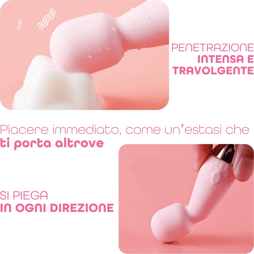 Mini Wand Massager in Silicone Morbido Massaggiatore Vibratore Clitorideo USB in Vibratori per coppia Do You Erotic - Napoli, commercioVirtuoso.it