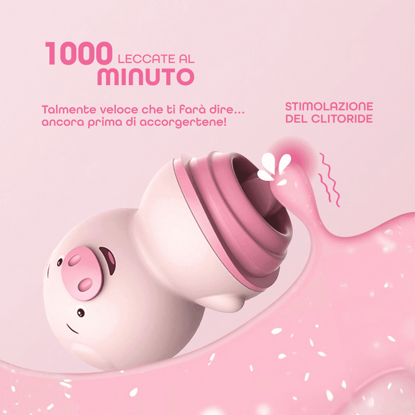 Vibratore Clitorideo Licking Mini Stimolatore Lecca Clitoride Toy Ricaricabile in Succhia clitoride Do You Erotic - Napoli, commercioVirtuoso.it