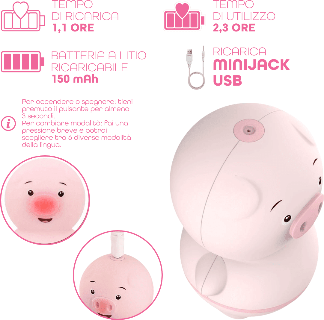Vibratore Clitorideo Licking Mini Stimolatore Lecca Clitoride Toy Ricaricabile in Succhia clitoride Do You Erotic - Napoli, commercioVirtuoso.it