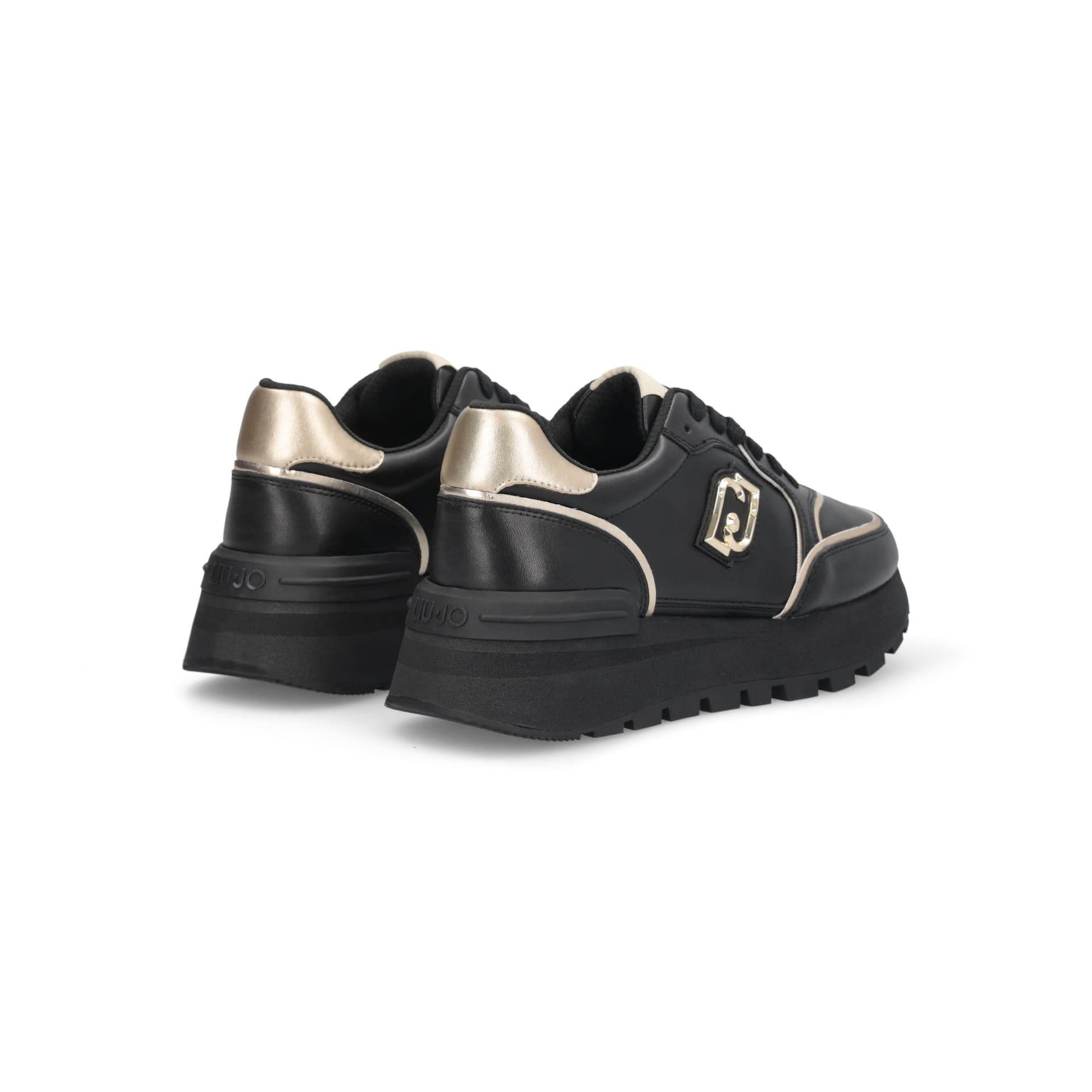 Liu Jo sneakers donna Amazing 25 in pelle black BF5049PX in Sneaker casual Teresi Calzature - Marsala, commercioVirtuoso.it