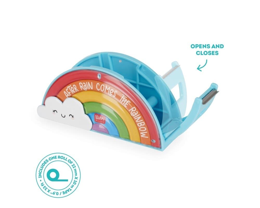 Legami- Dispenser per Nastro Adesivo - Follow The Rainbow (RTD0001) in Nastro da imballo Cartospedia - Napoli, commercioVirtuoso.it