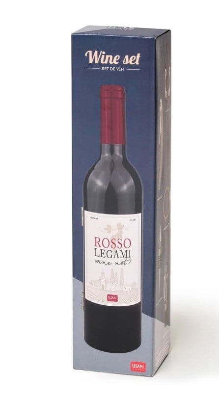 Legami - Rosso Legami - Set da Vino - Large (BTL0002) in Tappi versatori da vino Cartospedia - Napoli, commercioVirtuoso.it