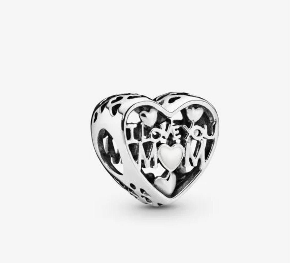 Pandora - Charm a cuore Ti voglio bene, mamma in Bead Charm Alba Gioielli - Casoria, commercioVirtuoso.it