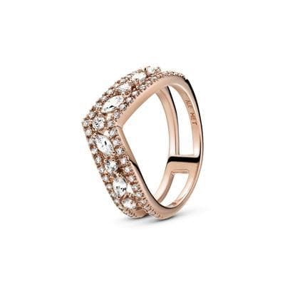 PANDORA - Anello chevron doppio taglio marquise in Anelli Alba Gioielli - Casoria, commercioVirtuoso.it
