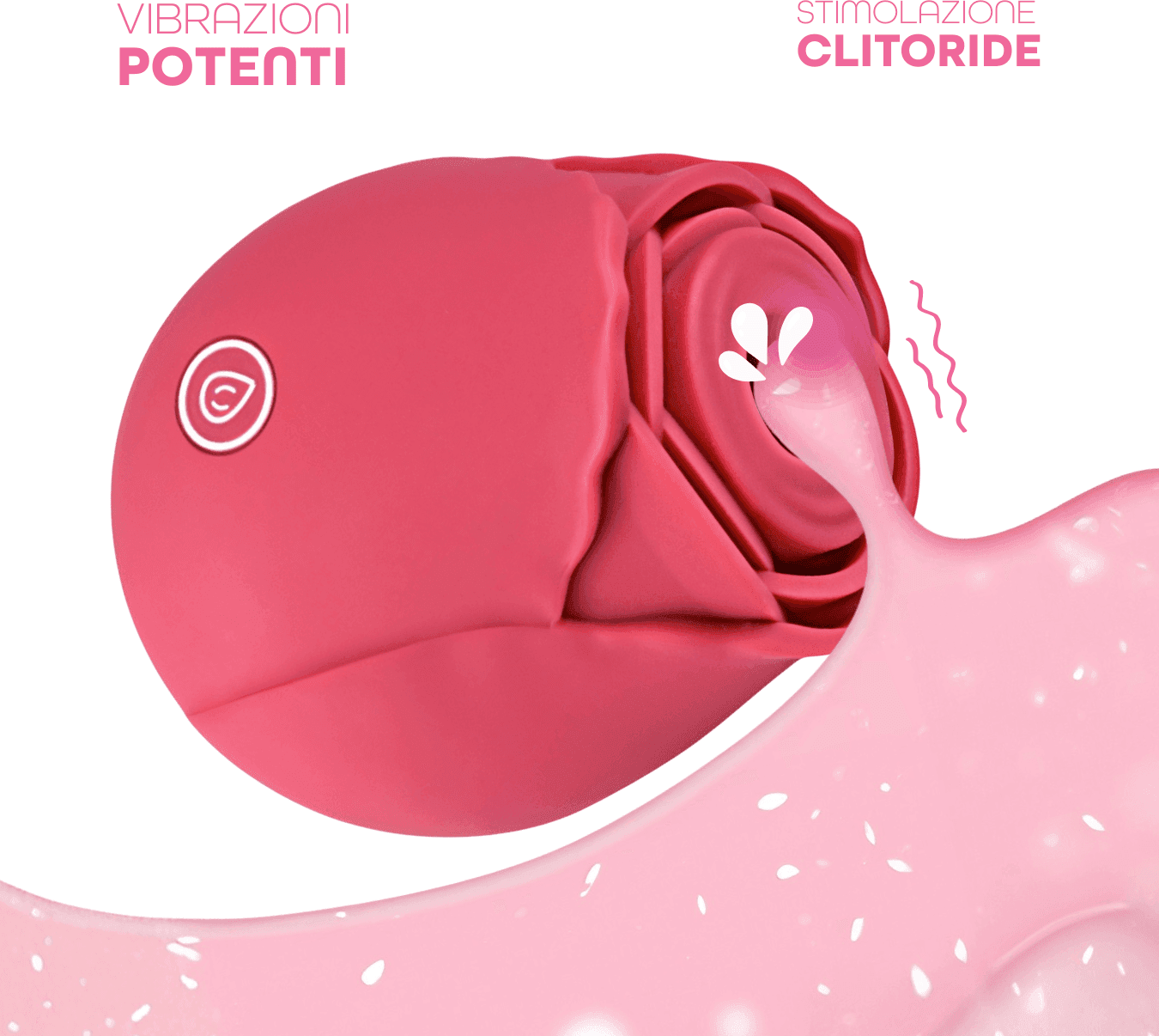 Succhia Clitoride Vibratore a Forma di Rosa Stimolatore con Suzione e Vibrazione in Succhia clitoride Do You Erotic - Napoli, commercioVirtuoso.it