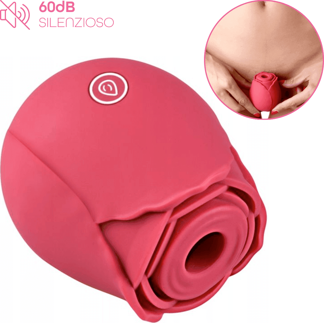 Succhia Clitoride Vibratore a Forma di Rosa Stimolatore con Suzione e Vibrazione in Succhia clitoride Do You Erotic - Napoli, commercioVirtuoso.it