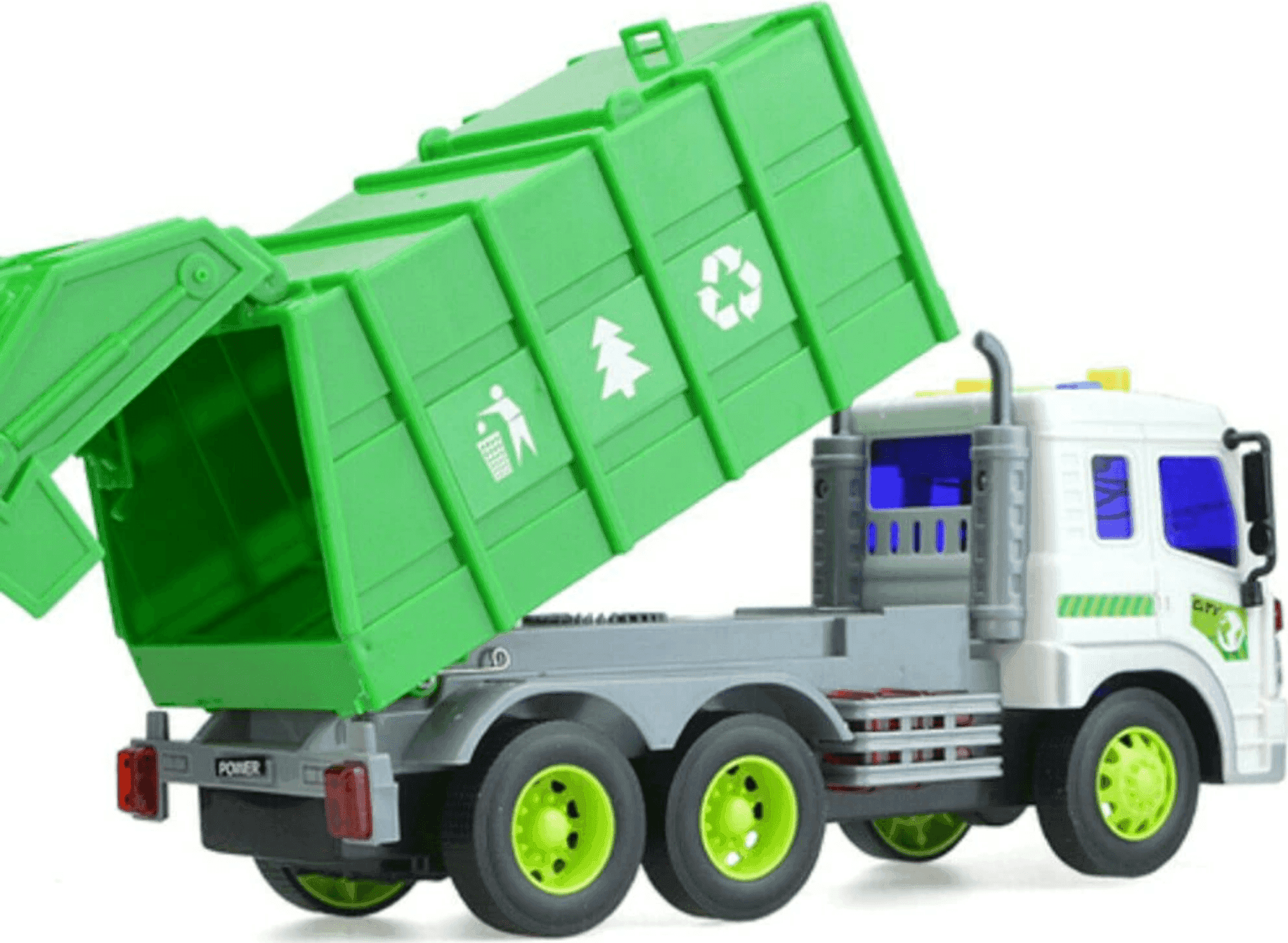 CAMION RACCOLTA RIFIUTI CON LUCI E SUONI CASSONE RIBALTABILE FUNZIONI REALI in Camion Trade Shop italia - Napoli, commercioVirtuoso.it