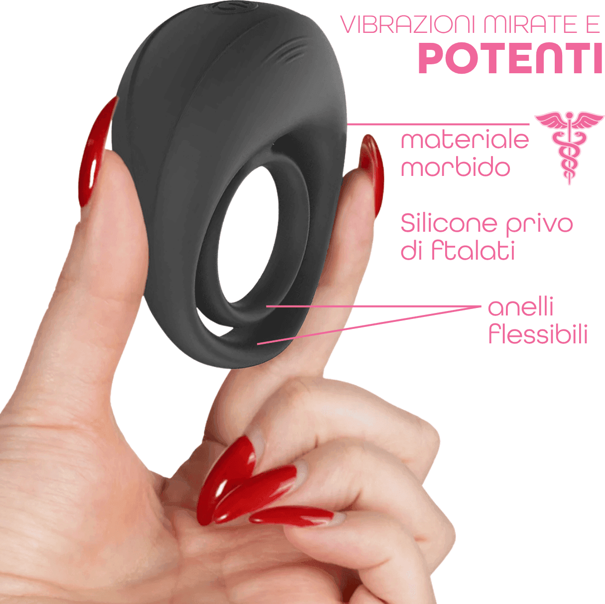 Anello Fallico Vibrante per Pene Stimolatore Clitoride Ritardante in Silicone USB in Anelli fallici e vibranti Do You Erotic - Napoli, commercioVirtuoso.it