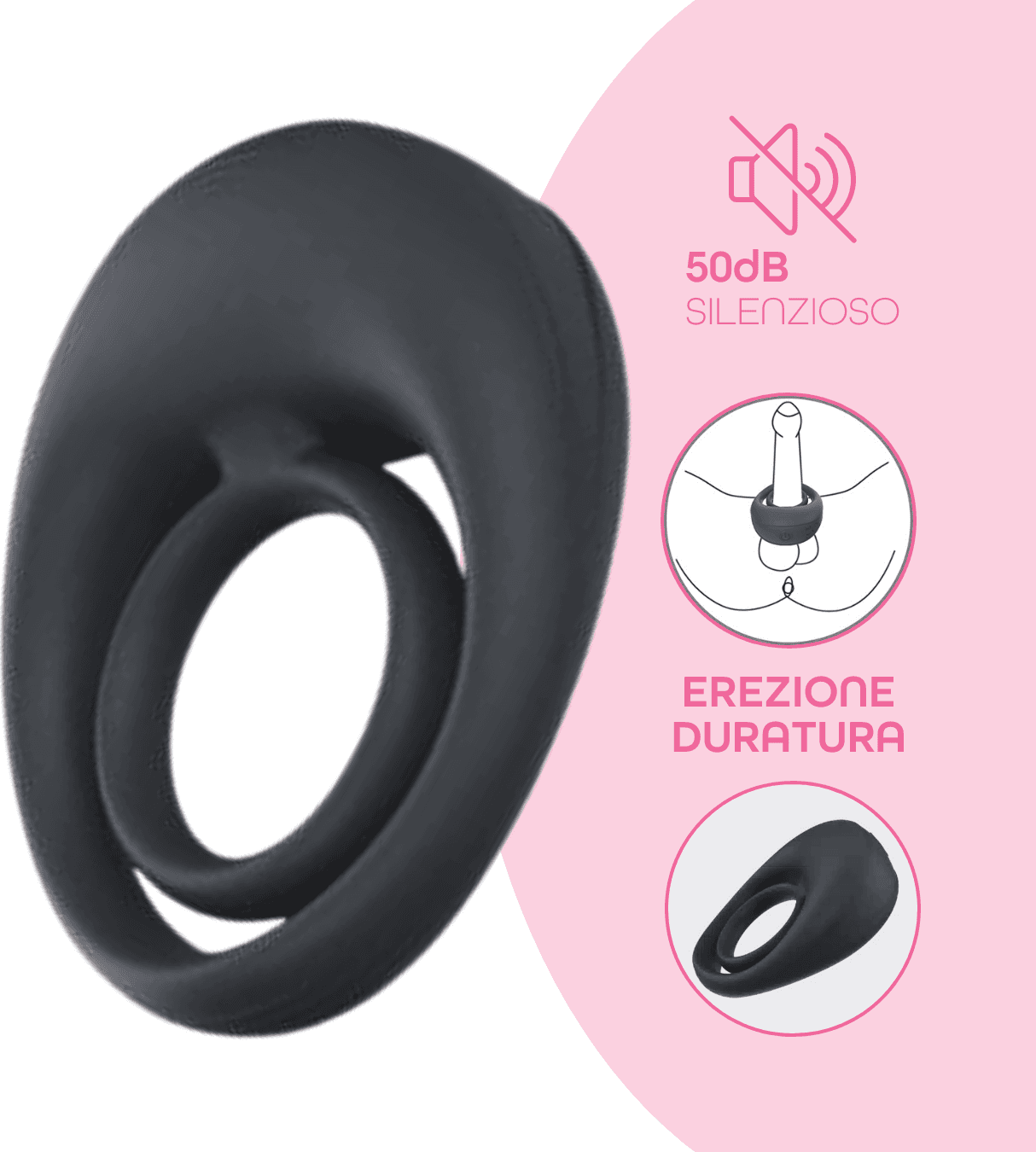 Anello Fallico Vibrante per Pene Stimolatore Clitoride Ritardante in Silicone USB in Anelli fallici e vibranti Do You Erotic - Napoli, commercioVirtuoso.it