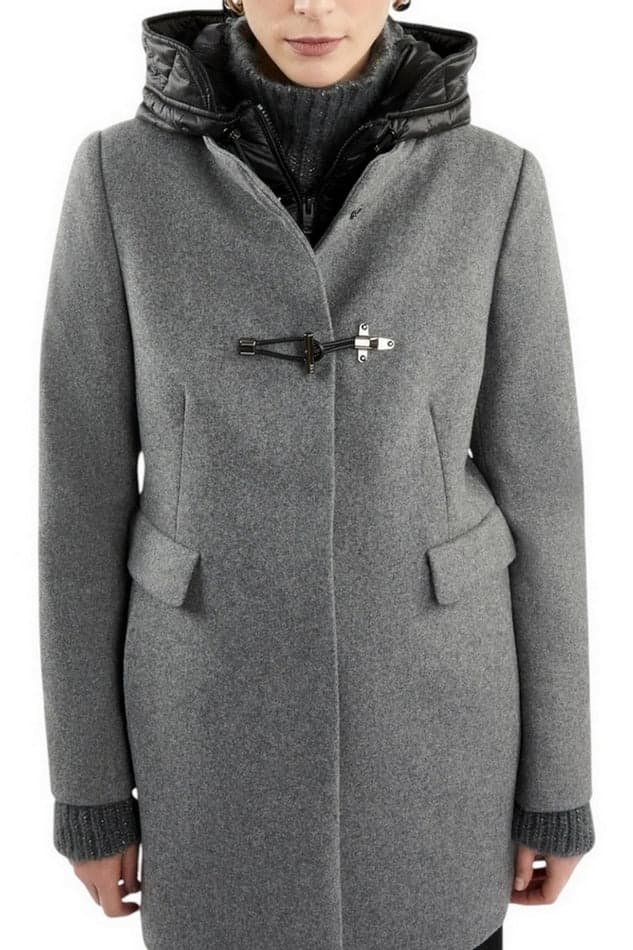Fay Giacconi Grigio da donna in Cappotti Drestige - Casamassima, commercioVirtuoso.it