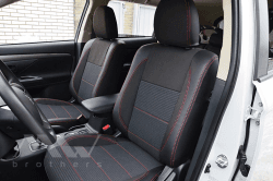 Coprisedili Su Misura Per Mitsubishi Outlander 3 (2012-2015), Comfort Style in Set per interni Autooggetti.it - Roma, commercioVirtuoso.it