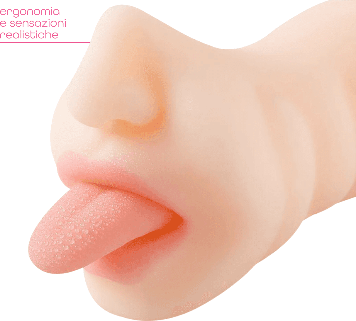 Masturbatore Realistico per Uomo con Bocca e Lingua Morbida Effetto Sesso Orale in Masturbatori a coppa manuali Do You Erotic - Napoli, commercioVirtuoso.it