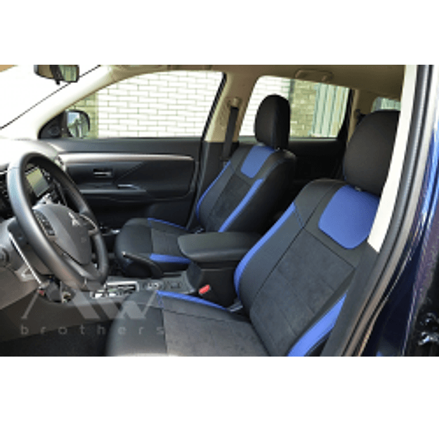 Coprisedili su misura per Mitsubishi Outlander 3 (2012-2015), Leather style in Set per interni Autooggetti.it - Roma, commercioVirtuoso.it