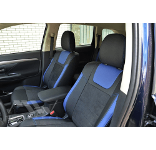 Coprisedili su misura per Mitsubishi Outlander 3 (2012-2015), Leather style in Set per interni Autooggetti.it - Roma, commercioVirtuoso.it