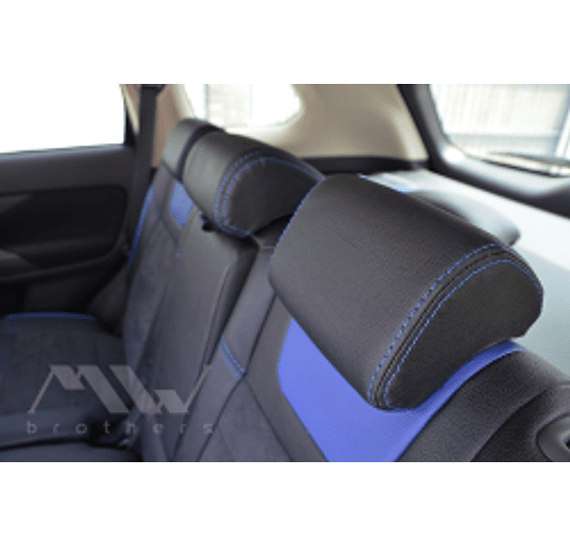 Coprisedili su misura per Mitsubishi Outlander 3 (2012-2015), Leather style in Set per interni Autooggetti.it - Roma, commercioVirtuoso.it