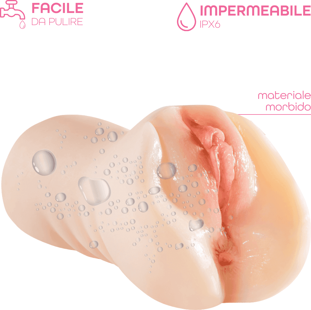 Masturbatore Realistico Doppio Vagina e Ano in Silicone Morbido Sex Toy per Uomo in Masturbatori realistici Do You Erotic - Napoli, commercioVirtuoso.it