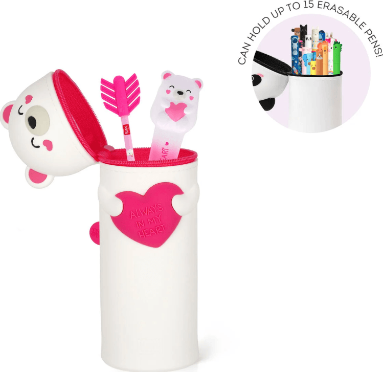 Astuccio 2 in 1 in Morbido Silicone - Kawaii, orso San Valentino in Astucci Cartospedia - Napoli, commercioVirtuoso.it