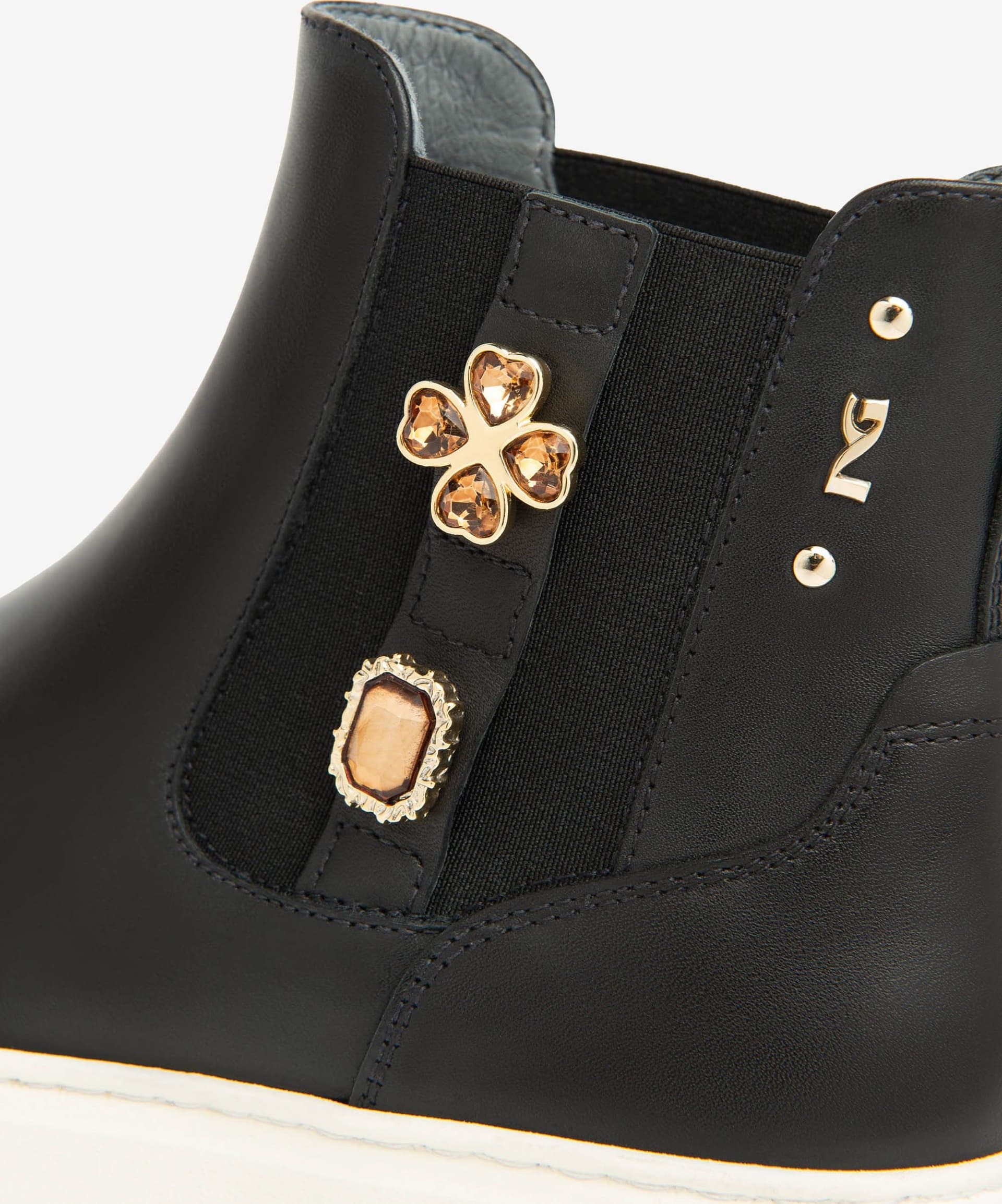 Nero Giardini stivaletti chelsea donna in pelle nero I514173D100 in Stivali Teresi Calzature - Marsala, commercioVirtuoso.it