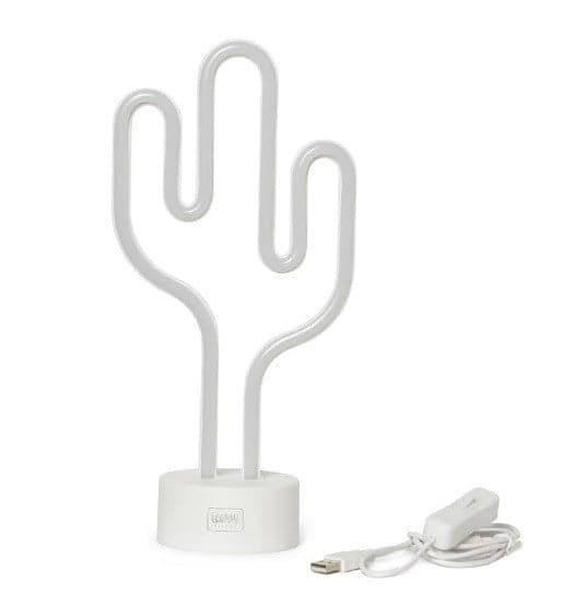 Legami - Lampada Decorativa da Tavolo a Led Effetto Neon a forma di Cactus (LL0001) in Insegne luminose Cartospedia - Napoli, commercioVirtuoso.it
