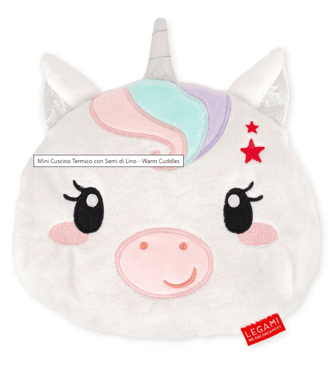 Legami - Cuscino Termico con Semi di Lino - Unicorn (MWC0003)