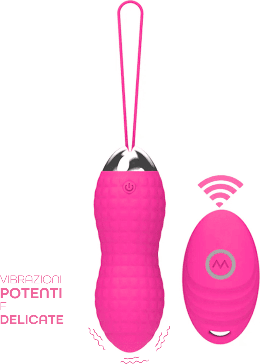 Ovetto Vibrante Telecomandato con 10 Modalità di Vibrazione in Silicone Sex Toy in Vibratori proiettile e ovuli vibranti Do You Erotic - Napoli, commercioVirtuoso.it